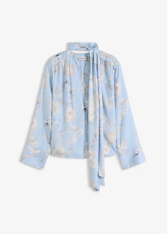 Tuniek van elegant satijn, bonprix