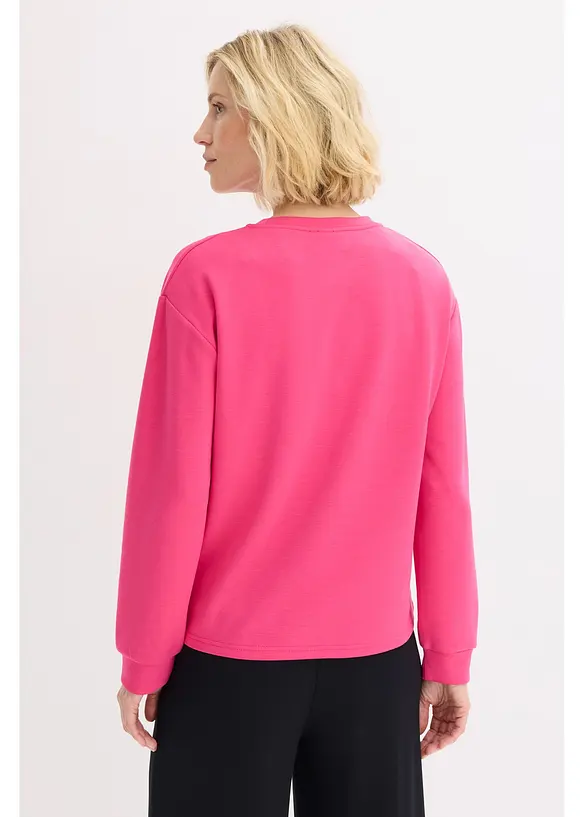 Sweater met applicatie, bonprix