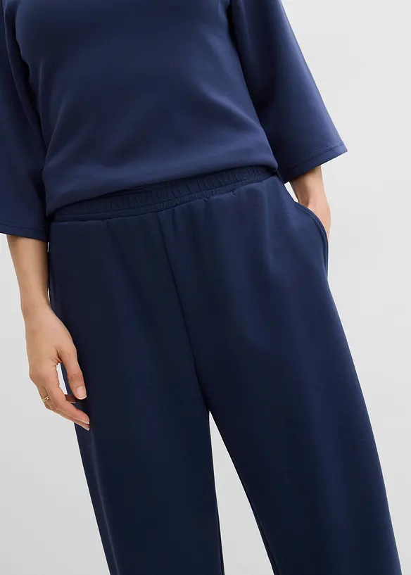 Jersey broek van scuba in barrel model, bonprix