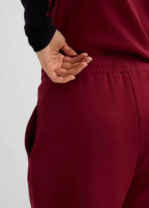 Jersey broek van scuba in barrel model, bonprix