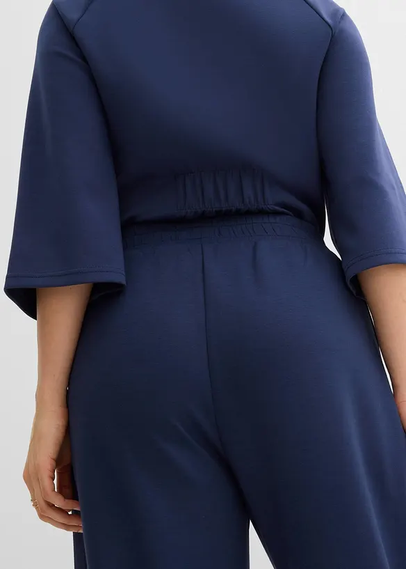 Jersey broek van scuba in barrel model, bonprix