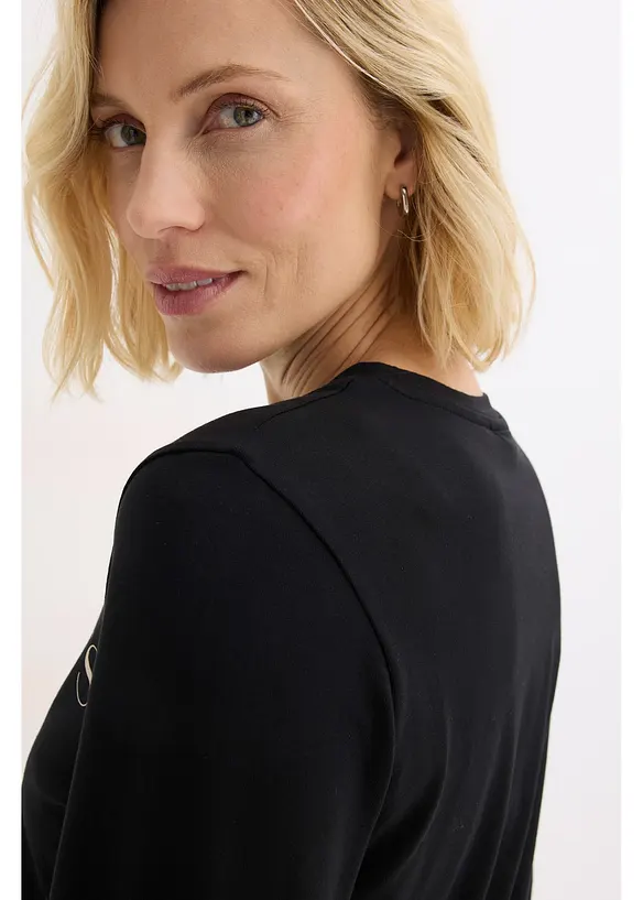 Longsleeve met biologisch katoen, bonprix