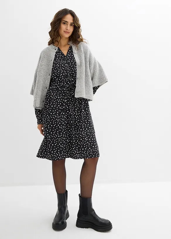 Jurk van soepele viscose, bonprix