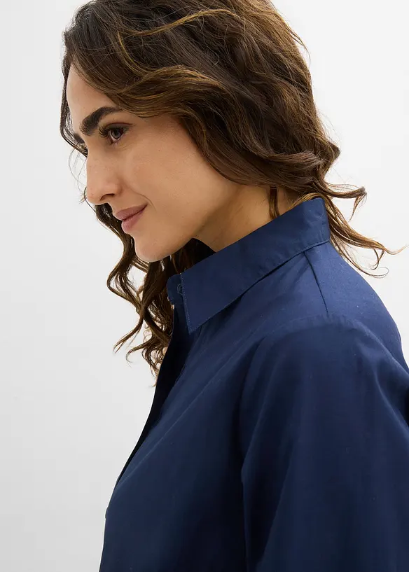 Overhemdjurk van puur katoen, bonprix