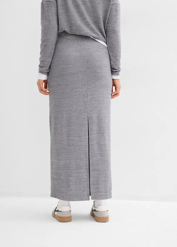 Sweatrok in gebreide look, bonprix