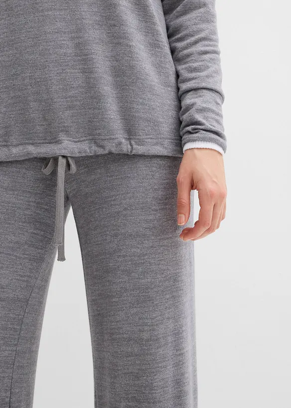 Oversized sweater in gebreide look, bonprix