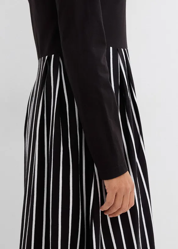 Midi jurk van katoen-jersey, bonprix