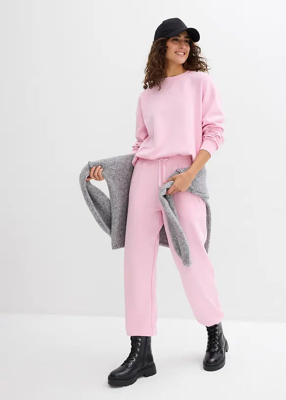 Joggingbroek van zachte scuba, bonprix