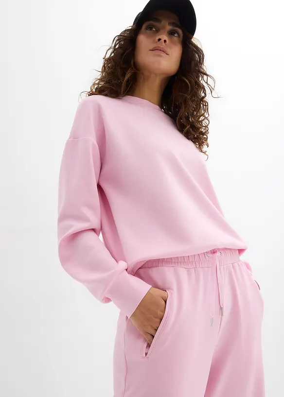 Joggingbroek van zachte scuba, bonprix