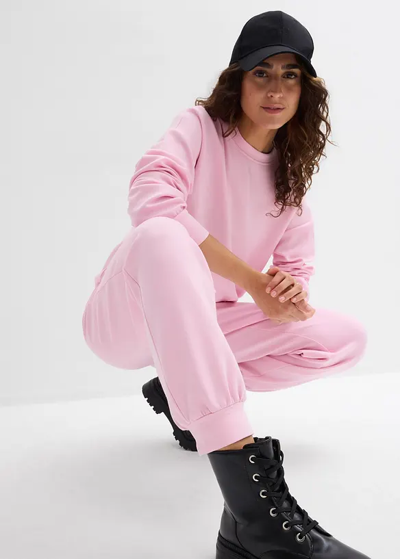 Joggingbroek van zachte scuba, bonprix