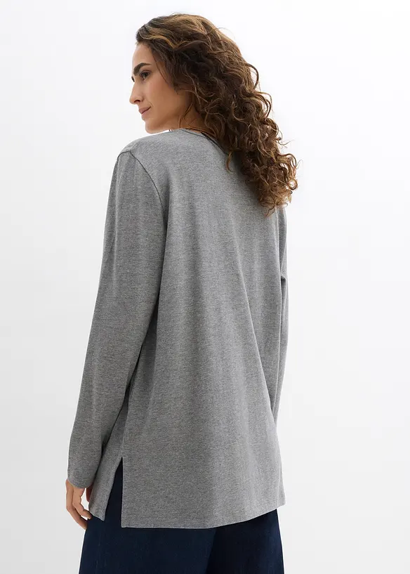 Longshirt van biologisch katoen, bonprix