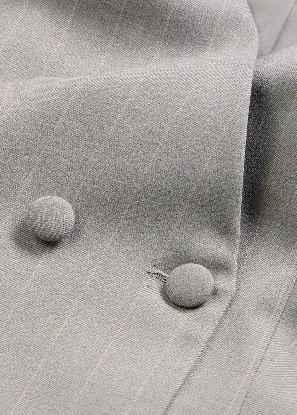 Kostuumgilet met krijtstrepen, bonprix