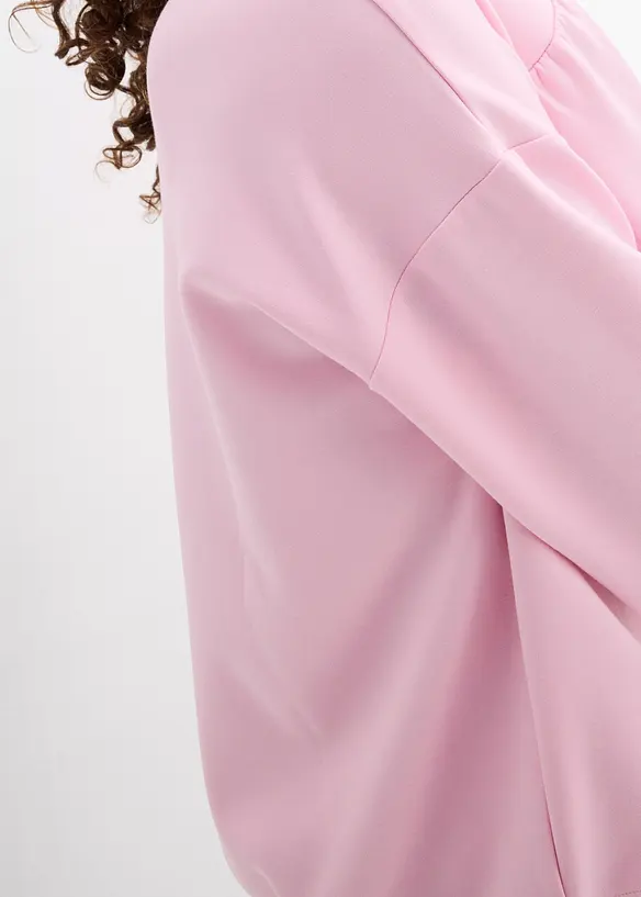 Sweater van zacht scuba, bonprix