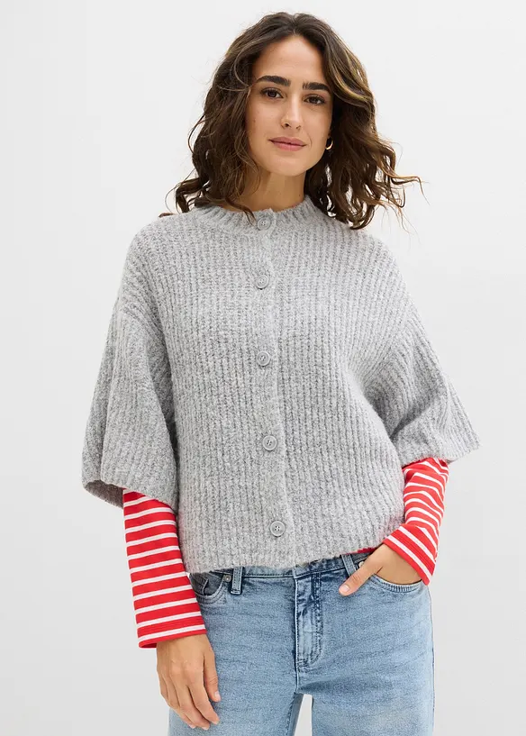 Gebreid vest, bonprix