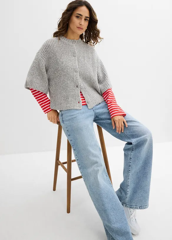 Gebreid vest, bonprix