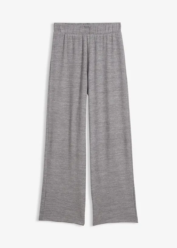 Jersey broek in gebreide look, bonprix