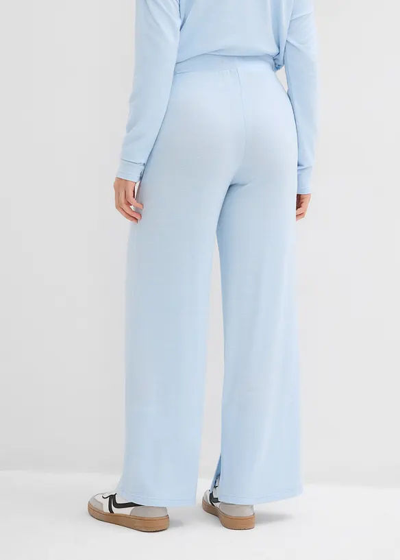 Jersey broek in gebreide look, bonprix