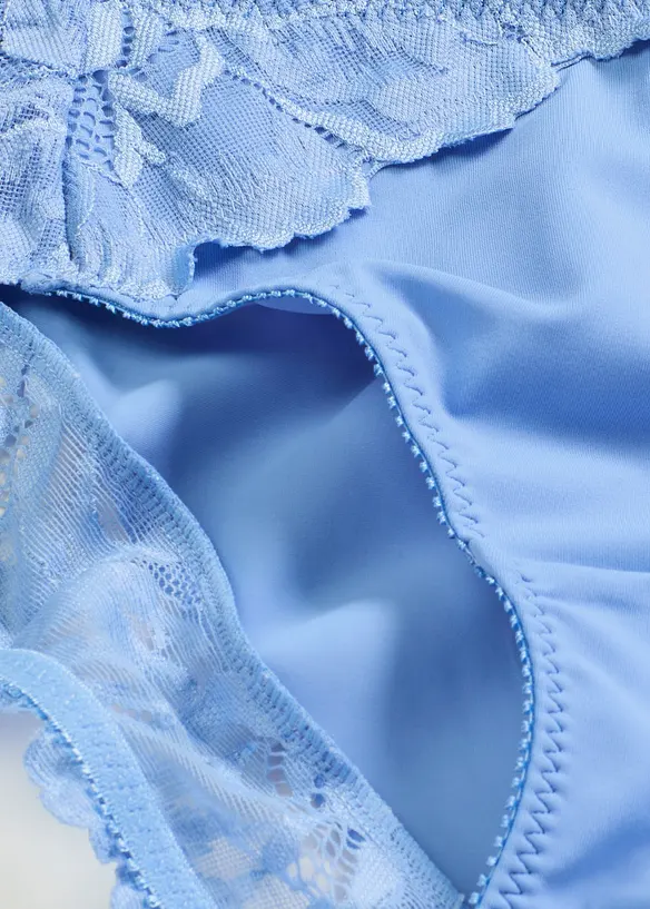 Slip met gebloemd kant, bonprix