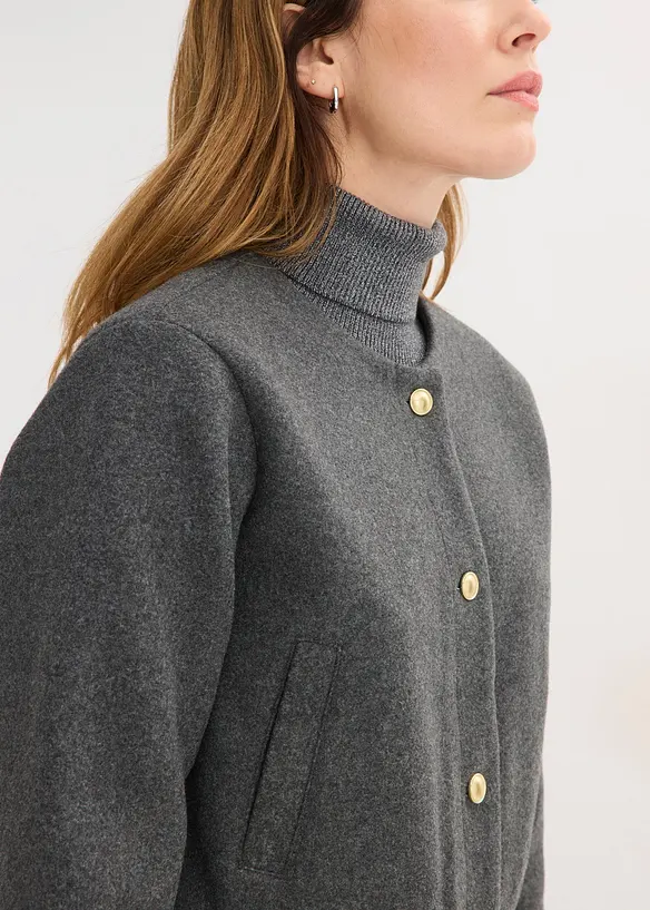 Boucl&eacute; bomber, bonprix