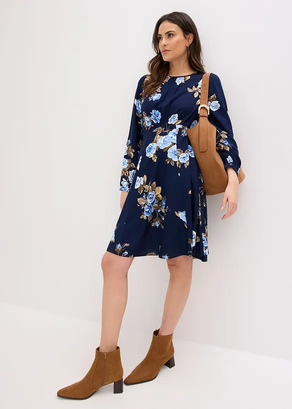 elegante tuniekjurk van viscose, bonprix