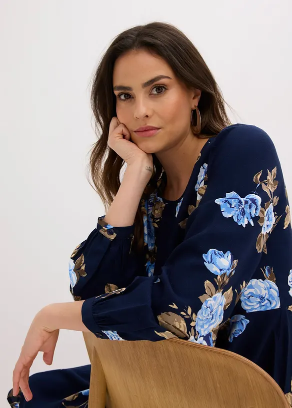 elegante tuniekjurk van viscose, bonprix