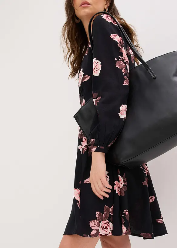 elegante tuniekjurk van viscose, bonprix