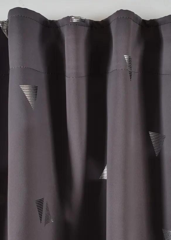 Verduisterend gordijn met glans, ook verkrijgbaar in extra lang (1 stuk), bonprix