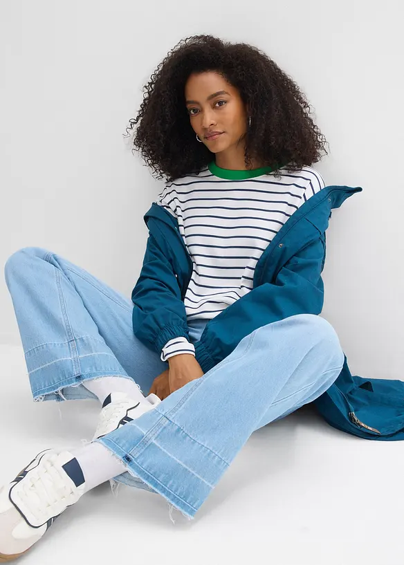 Longsleeve van biologisch katoen, bonprix