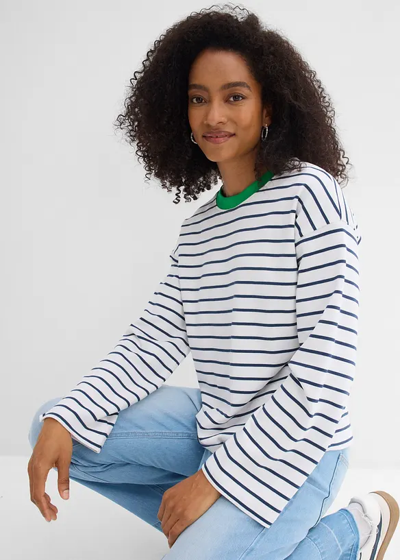 Longsleeve van biologisch katoen, bonprix