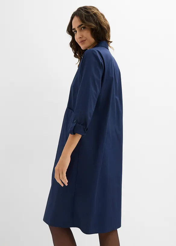 Overhemdjurk van puur katoen, bonprix