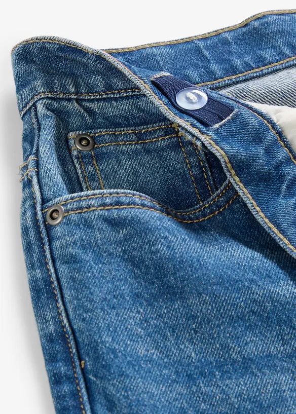 Wide leg jeans low waist, bonprix