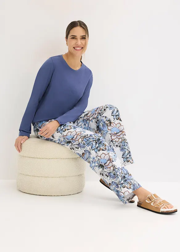 Pyjama van zacht katoen, bonprix