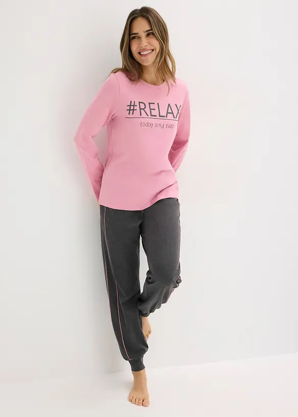 Pyjama van zacht katoen, bonprix