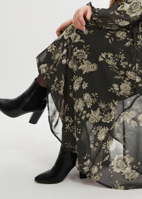 Chiffon jurk, bonprix