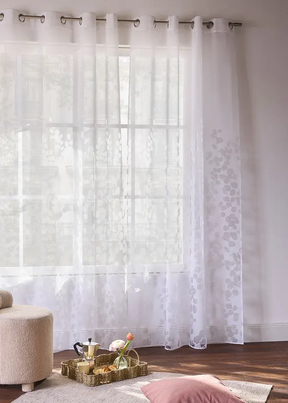 Burn-out gordijn (1 stuk), bonprix