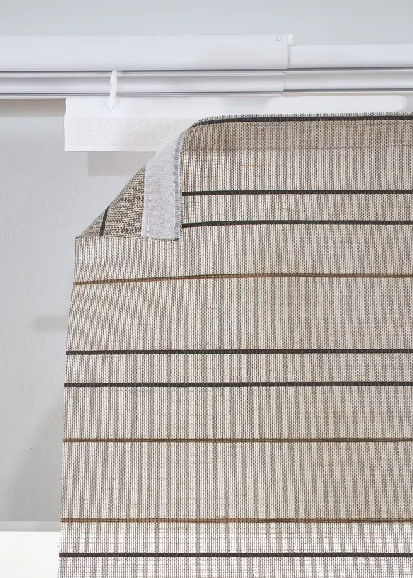 Paneelgordijn met linnen (1 stuk), bonprix