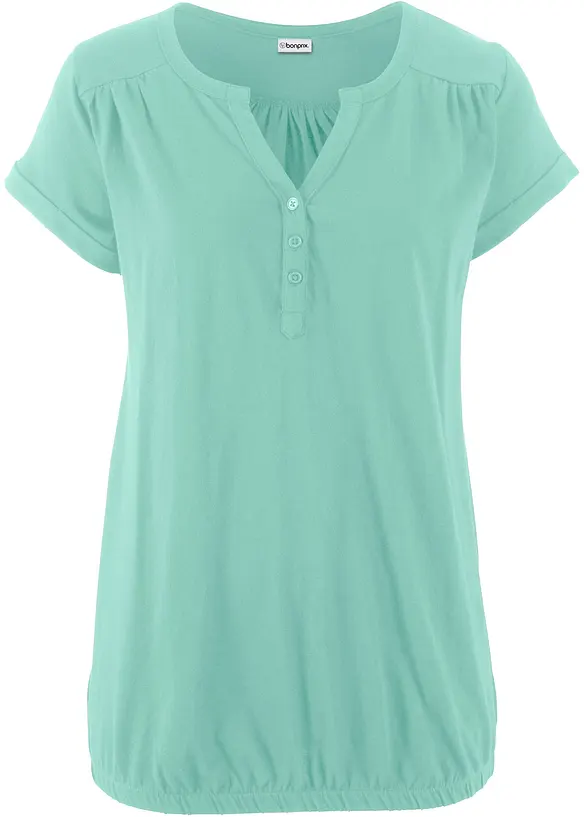 Katoenen shirt, korte mouw, bonprix
