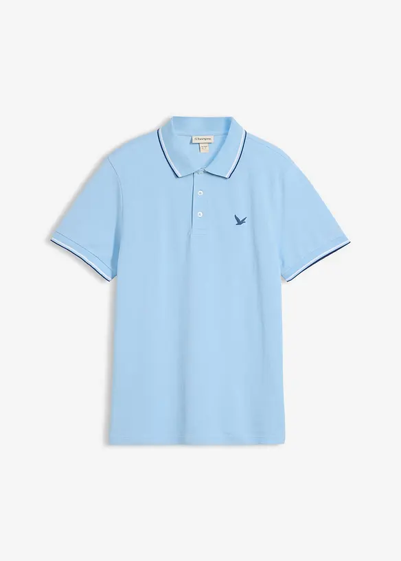 Piqu&eacute; poloshirt van biologisch katoen, bonprix
