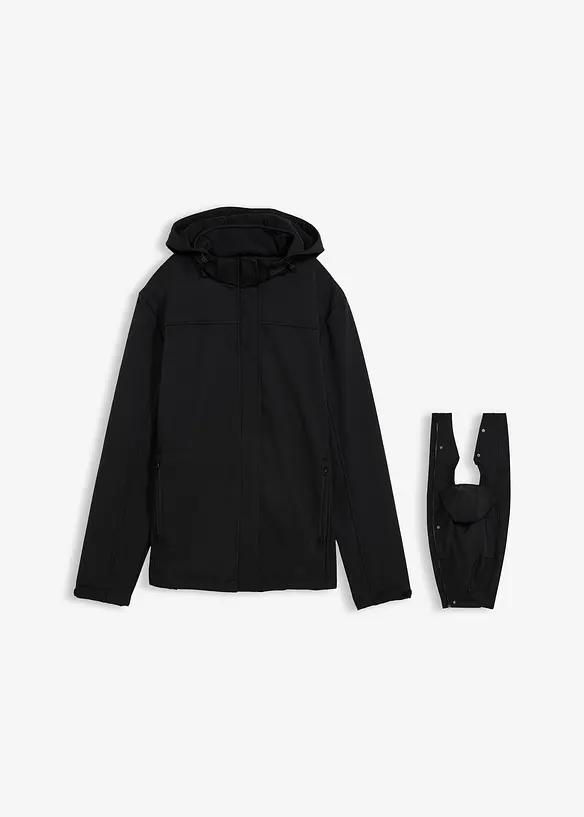 3-in-1 draagjas voor heren met draagfunctie aan de voor- en achterkant, bonprix