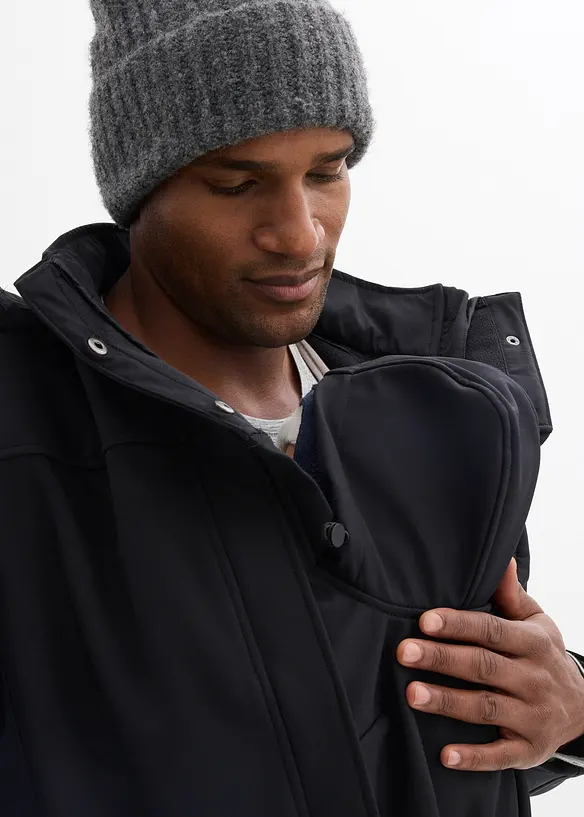 3-in-1 draagjas voor heren met draagfunctie aan de voor- en achterkant, bonprix