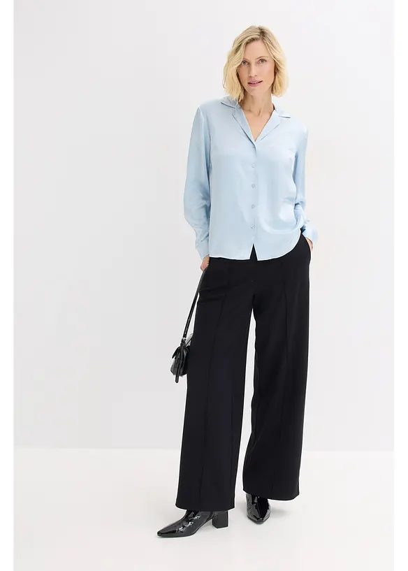 Blouse van prachtig satijn, bonprix