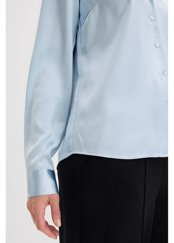 Blouse van prachtig satijn, bonprix
