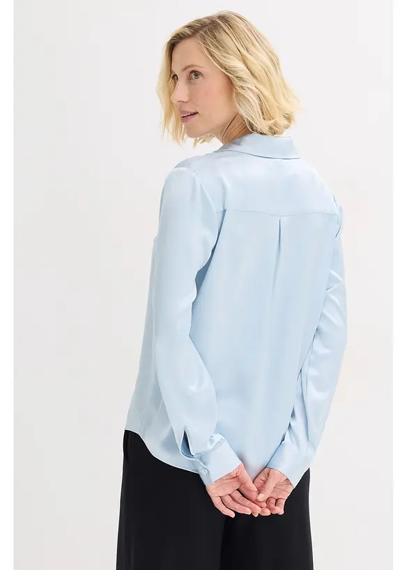Blouse van prachtig satijn, bonprix