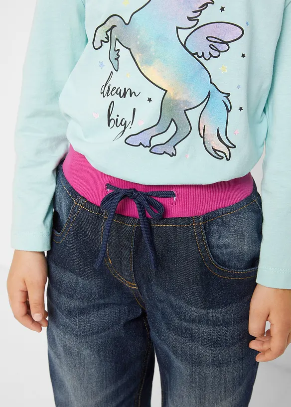 Comfortabele thermojeans met fleece voering, bonprix