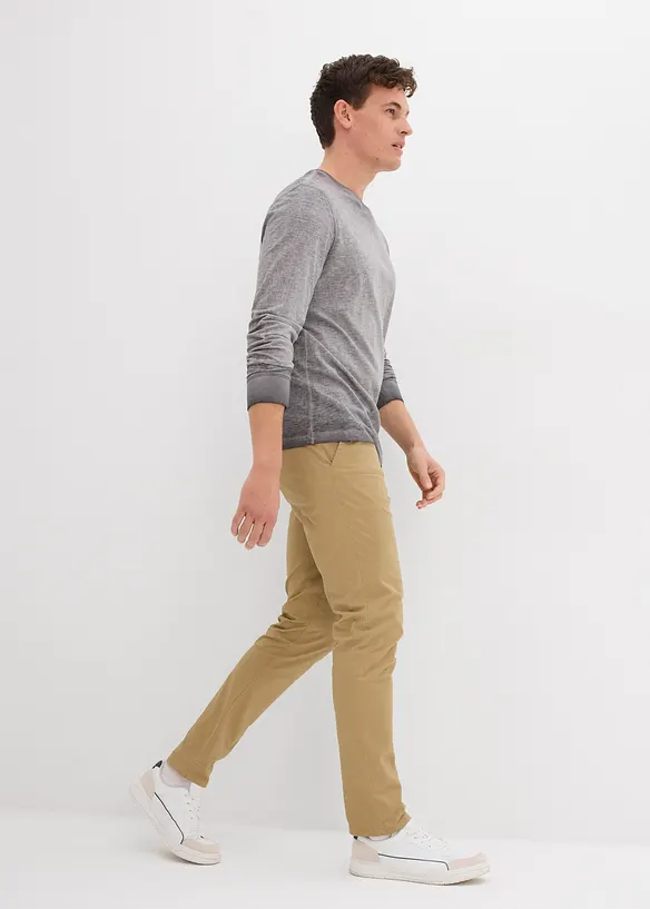 Longsleeve van biologisch katoen (set van 2), bonprix