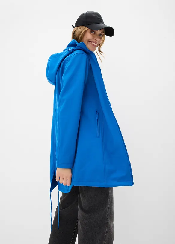 Softshell parka, waterafstotend, bonprix
