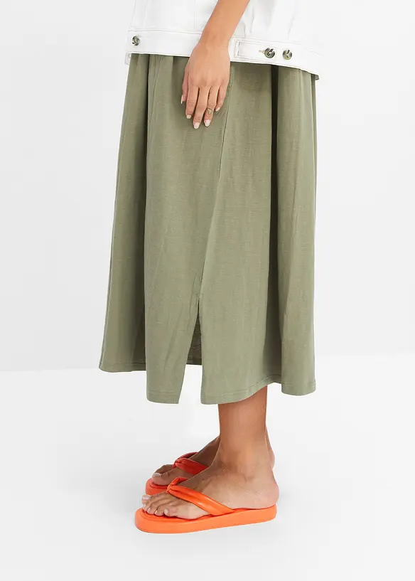 Midi jurk van katoen, bonprix