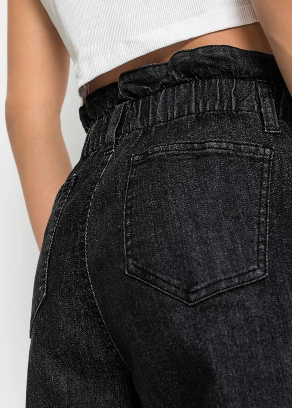 Mom jeans met high waist en stretch, bonprix