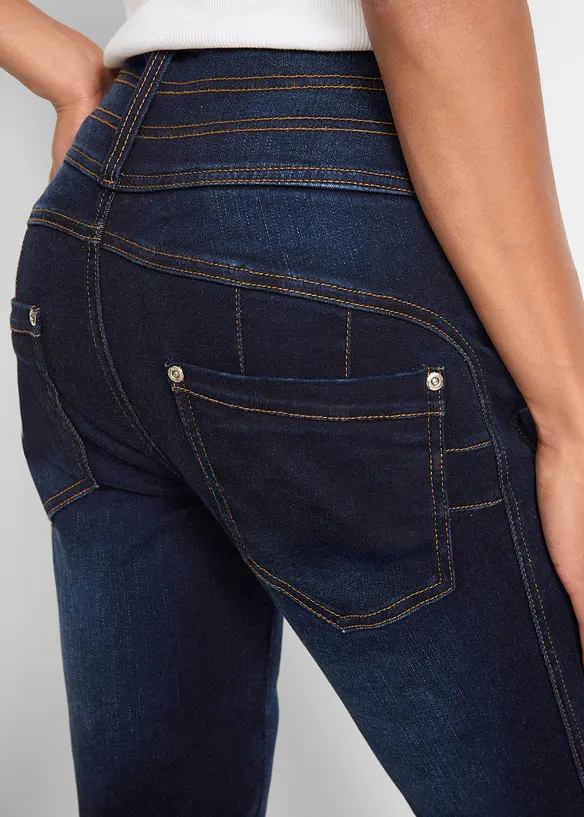Corrigerende bootcut jeans, high waist, bonprix