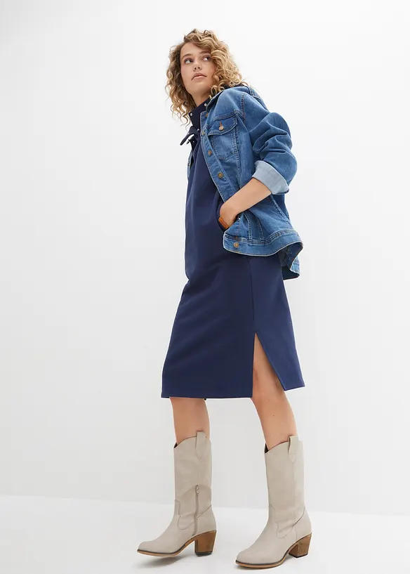 Bootcut stretch jeans, mid waist, bonprix